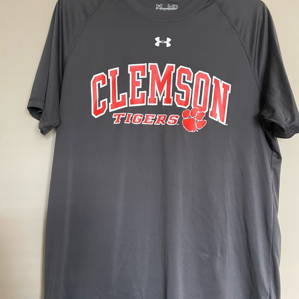 Under Armour Clemson Tigers Black Tee